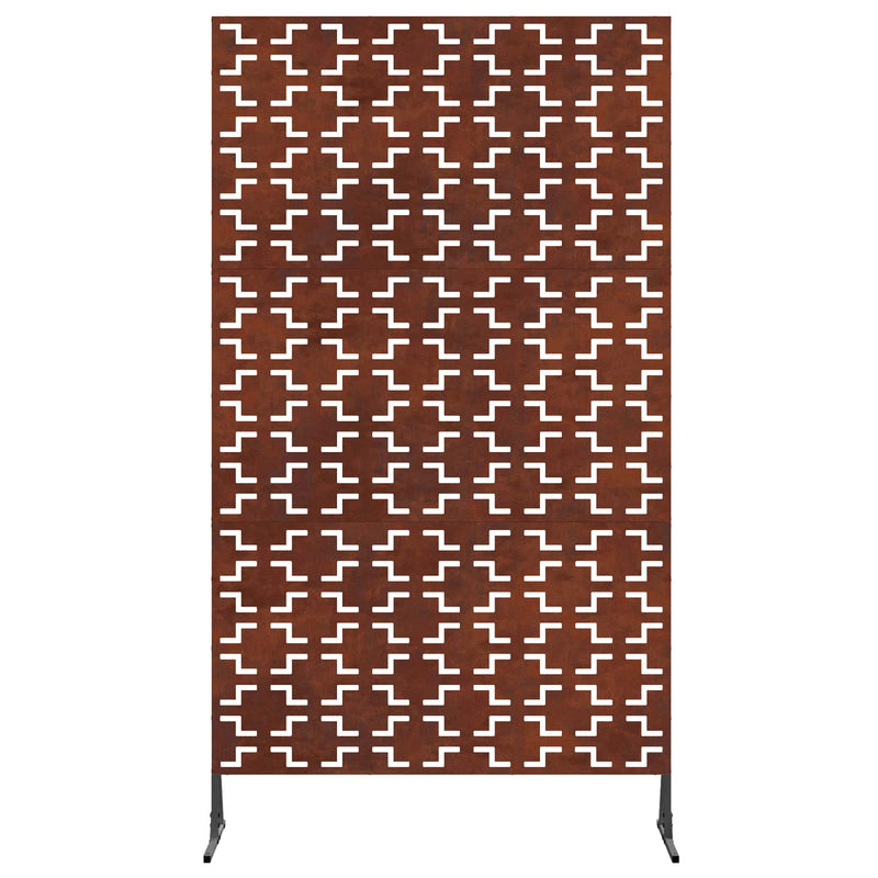 Load image into Gallery viewer, Vidaxl privacyscherm grijs 100 x 50 x 180 cm cortenstaal