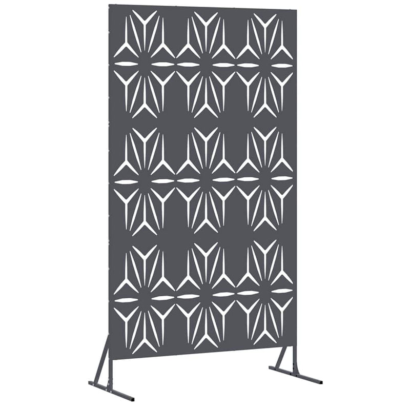 Load image into Gallery viewer, Vidaxl privacyscherm antraciet 100 x 50 x 180 cm staal