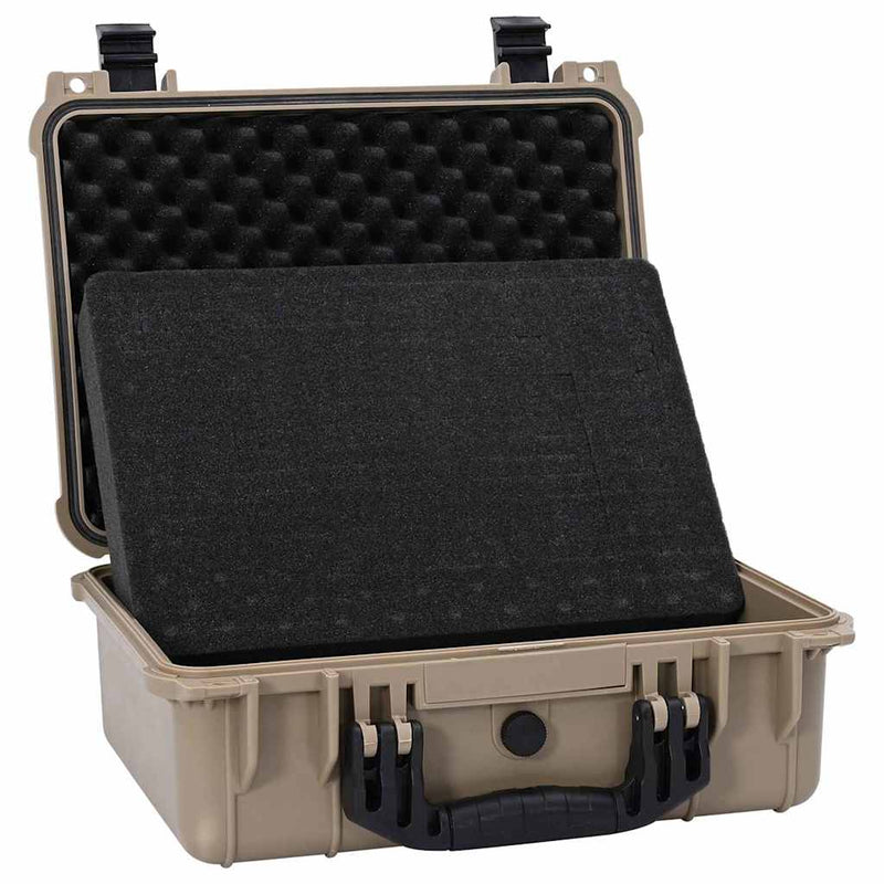 Load image into Gallery viewer, Vidaxl hardcase koffer zand 40,5 x 33 x 17,5 cm polypropyleen en abs