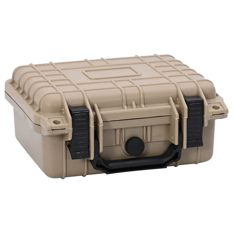 Load image into Gallery viewer, Vidaxl hardcase koffer zand 27 x 24,5 x 12,5 cm polypropyleen en abs