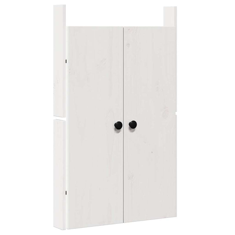 Load image into Gallery viewer, Vidaxl keukendeur wit 50 x 9 x 82 cm massief grenenhout