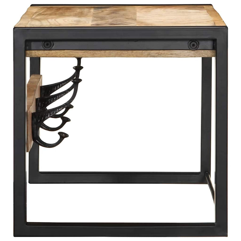 Load image into Gallery viewer, Vidaxl kapstok 80x35x35 cm massief ruw mangohout
