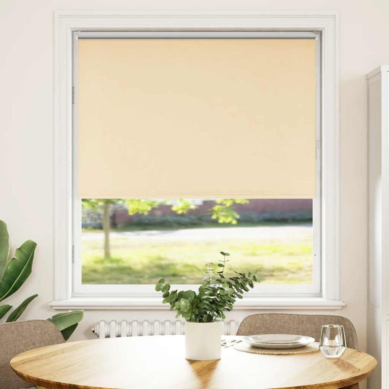 Afbeelding laden in galerijviewer, Vidaxl rolgordijn verduisterend 95x150cm stofbreedte 90,7 cm polyester