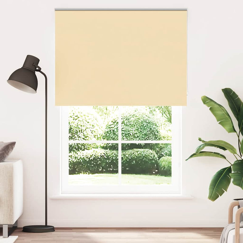 Chargez l'image dans la visionneuse de la galerie, Vidaxl rolgordijn verduisterend 150x210 cm stofbreedte 146,6 cm beige