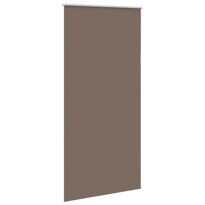 Afbeelding laden in galerijviewer, Vidaxl rolgordijn verduisterend koffie 105x230 cm stofbreedte 100,7 cm