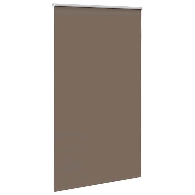 Afbeelding laden in galerijviewer, Vidaxl rolgordijn verduisterend koffie 130x230 cm stofbreedte 126,6 cm