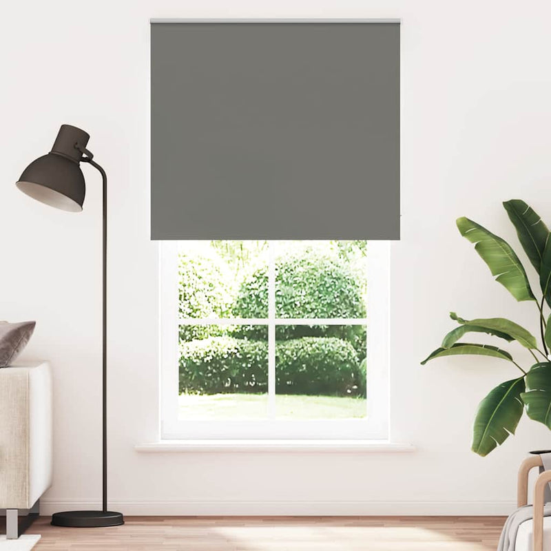 Chargez l'image dans la visionneuse de la galerie, Vidaxl rolgordijn verduisterend 125x230 cm stofbreedte 121,6 cm grijs