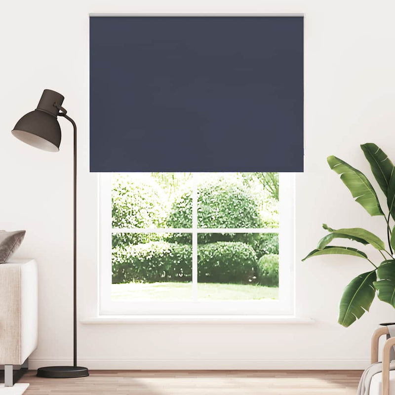 Afbeelding laden in galerijviewer, Vidaxl rolgordijn verduisterend 150x210 cm stofbreedte 146,6 cm blauw