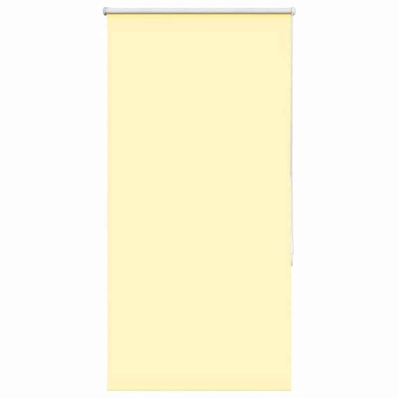 Afbeelding laden in galerijviewer, Vidaxl rolgordijn verduisterend 80x150 cm stofbreedte 75,7cm geel