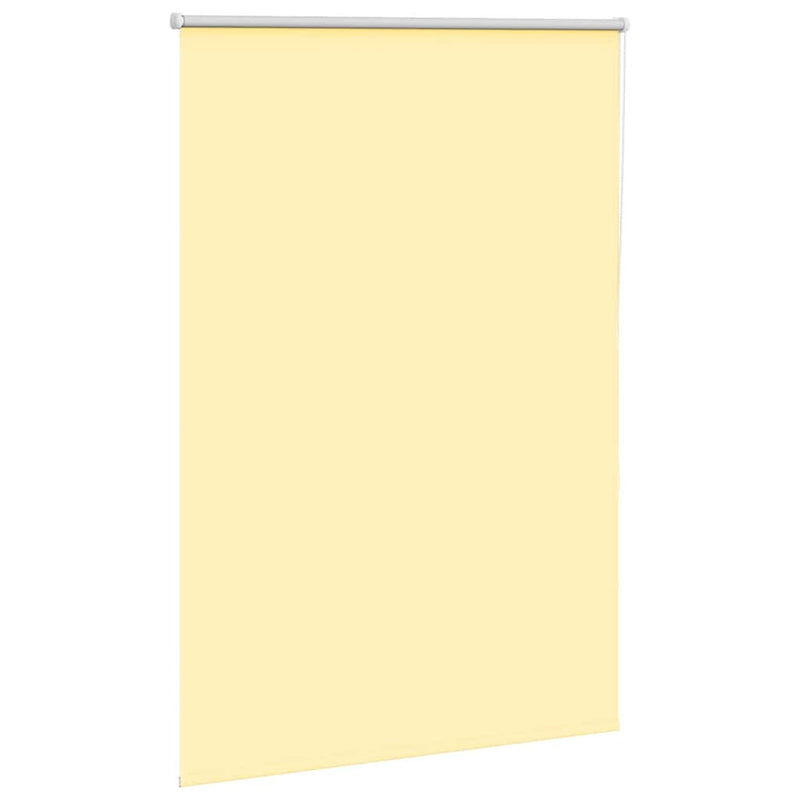 Afbeelding laden in galerijviewer, Vidaxl rolgordijn 90x150 cm stofbreedte 85,7 cm verduisterend geel