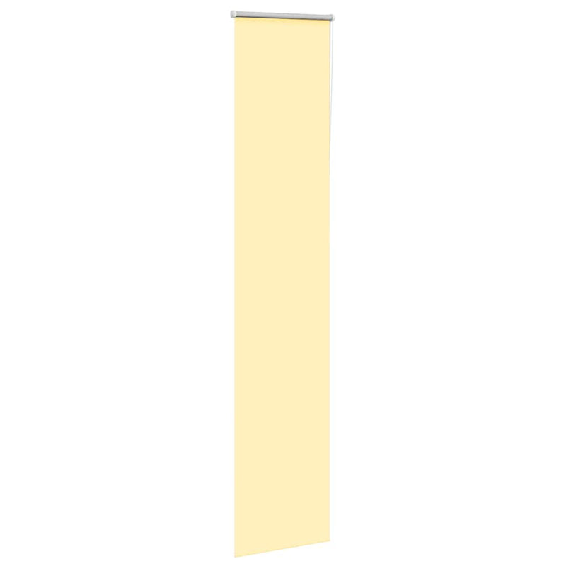 Afbeelding laden in galerijviewer, Vidaxl rolgordijn 40x230 cm stof verduisterend geel stofbreedte 35,7cm