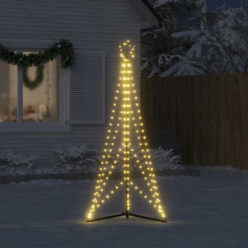 Laden Sie das Bild in Galerie -Viewer, Vidaxl led-kerstboom 363 leds warm wit 182 cm