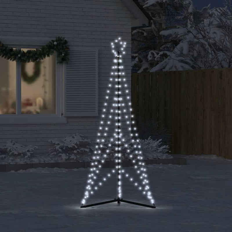 Laden Sie das Bild in Galerie -Viewer, Vidaxl led-kerstboom 363 leds koud wit 182 cm