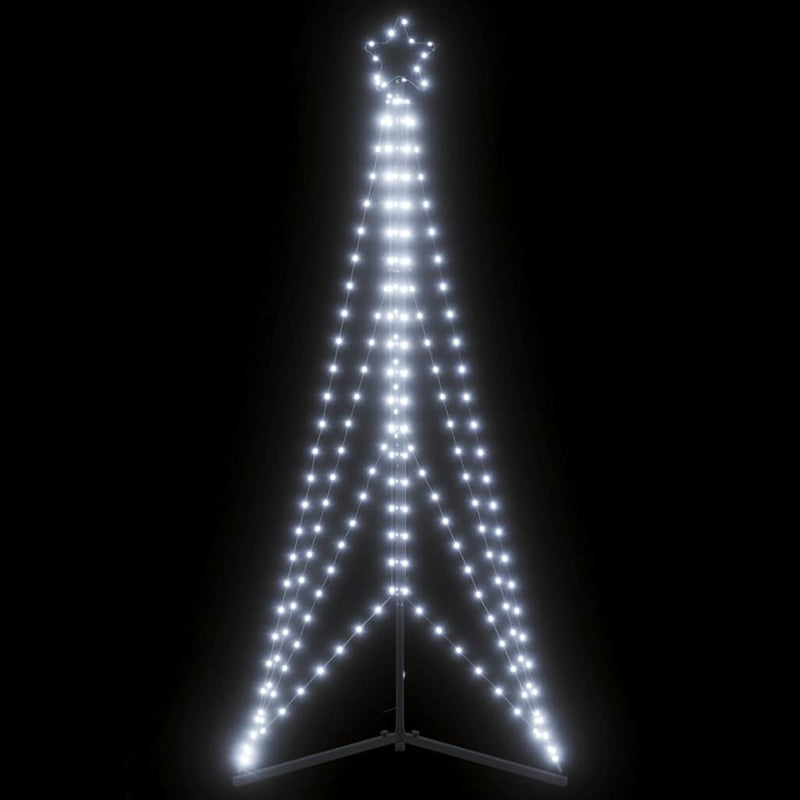 Laden Sie das Bild in Galerie -Viewer, Vidaxl led-kerstboom 363 leds koud wit 182 cm