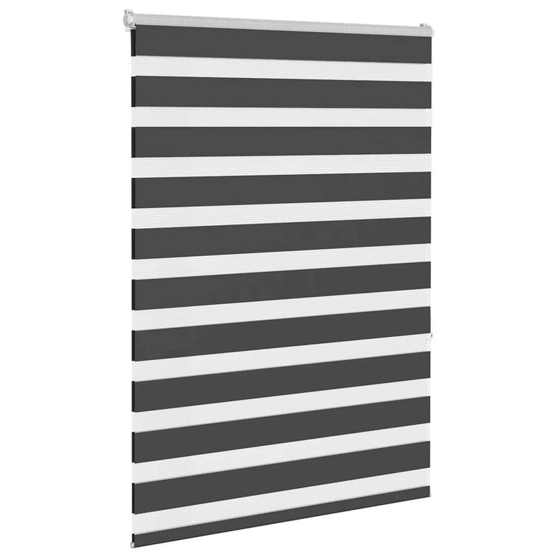 Load image into Gallery viewer, Vidaxl zebra rolgordijn 95x150 cm stofbreedte 90,9 cm zwart