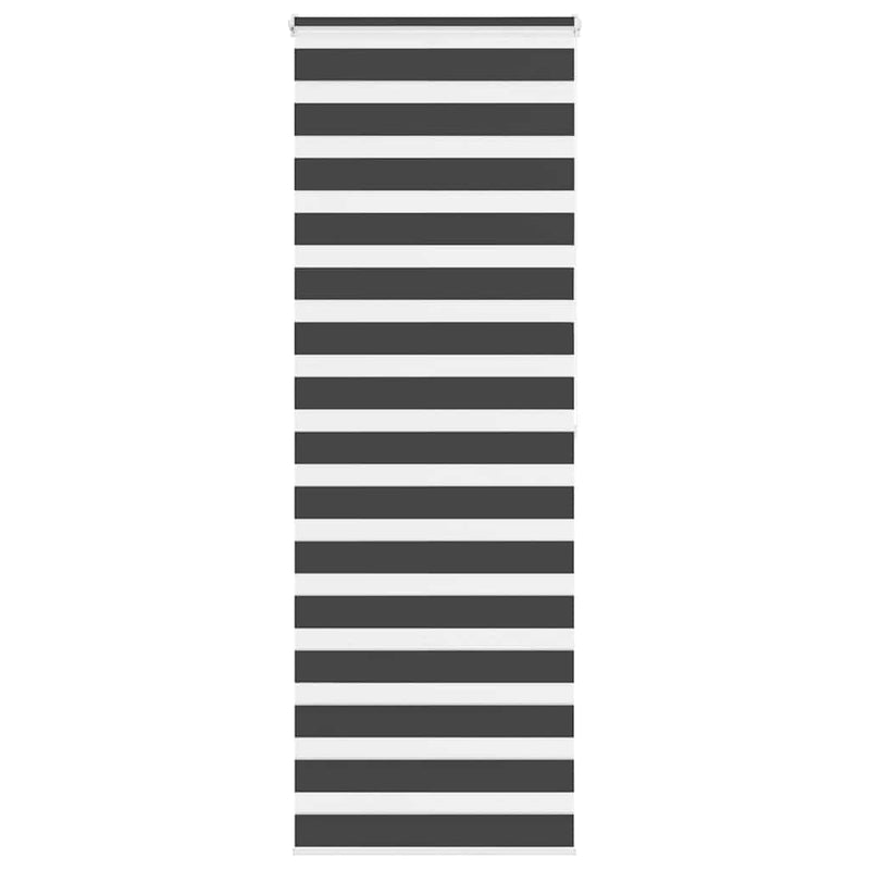 Load image into Gallery viewer, Vidaxl zebra rolgordijn 70x200 cm stofbreedte 65,9 cm zwart