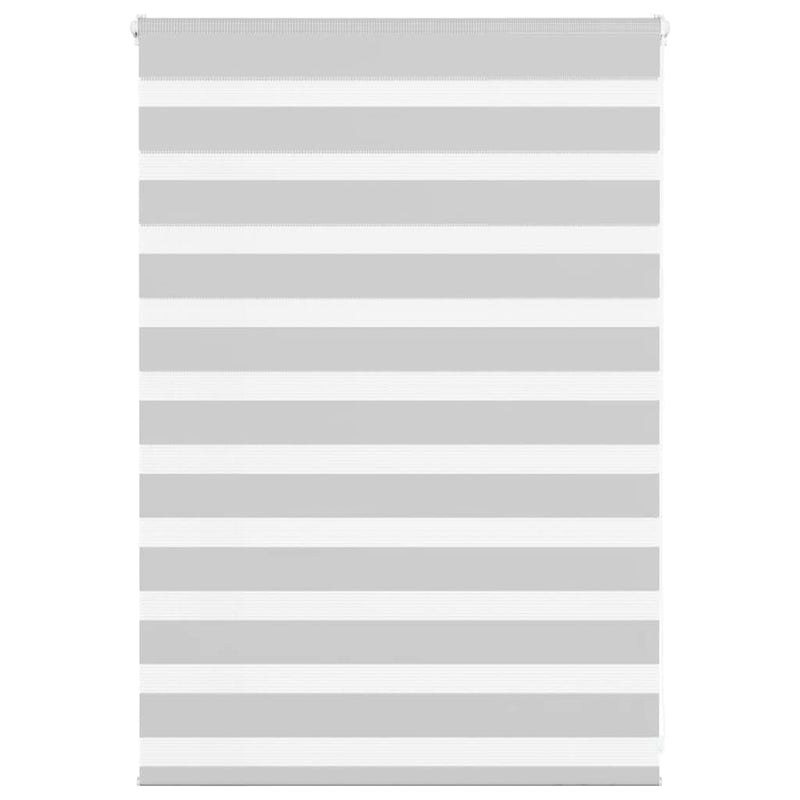 Load image into Gallery viewer, Vidaxl zebra rolgordijn 95x100 cm stofbreedte 90,9 cm lichtgrijs