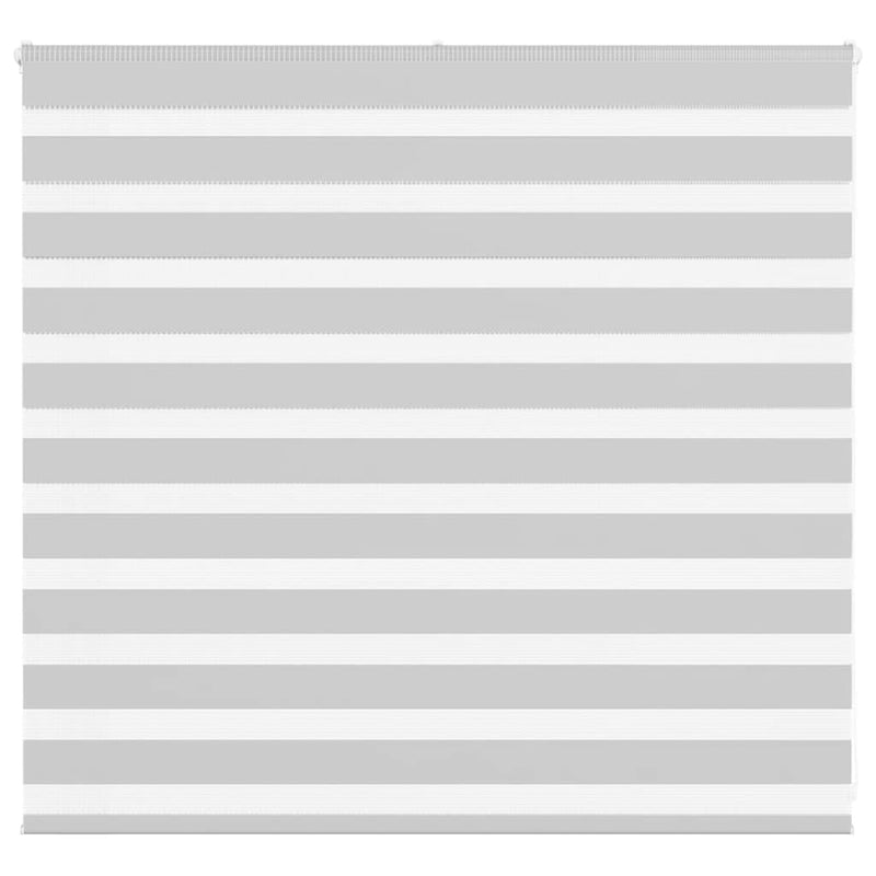 Load image into Gallery viewer, Vidaxl zebra rolgordijn 160x100 cm stofbreedte 155,9 cm lichtgrijs