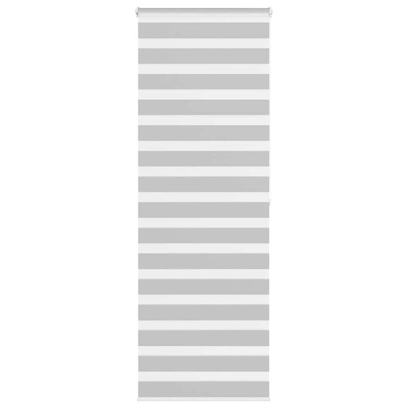 Load image into Gallery viewer, Vidaxl zebra rolgordijn 80x200 cm stofbreedte 75,9 cm lichtgrijs