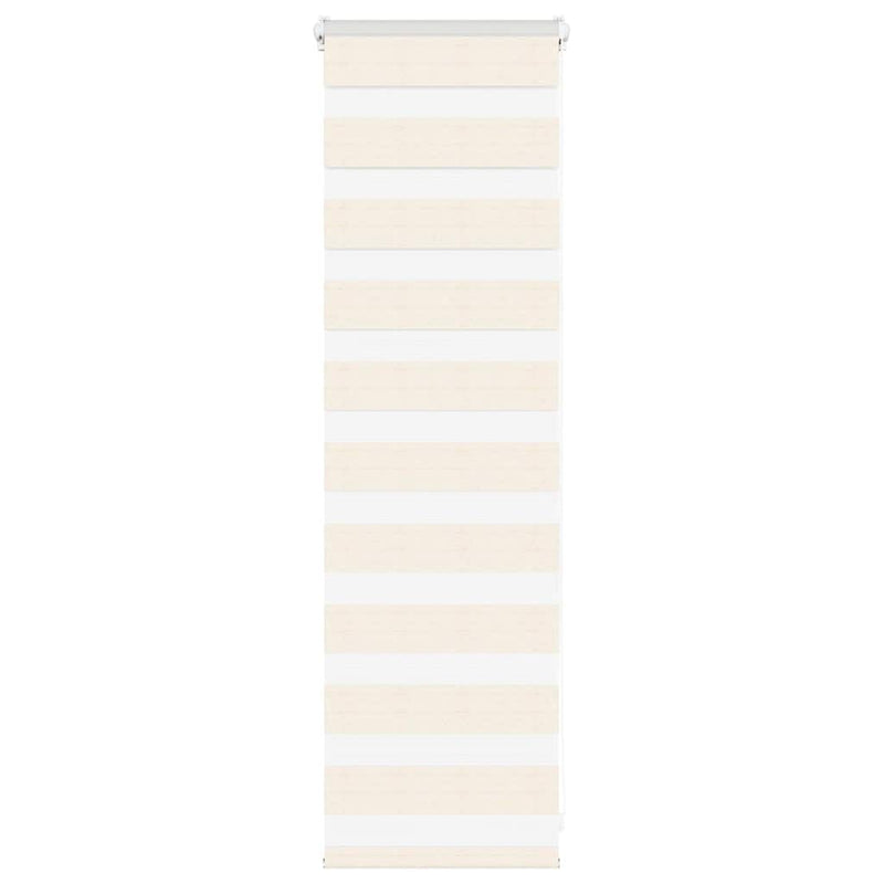 Afbeelding laden in galerijviewer, Vidaxl zebra rolgordijn 50x100 cm stofbreedte 45,9cm marmerbeige