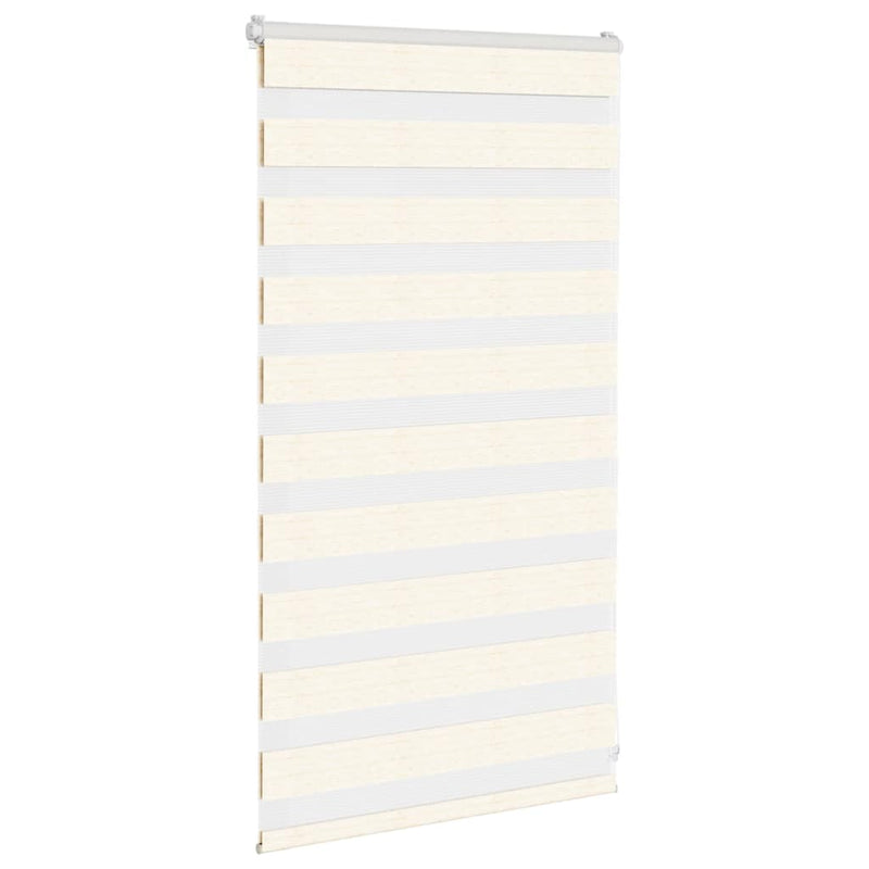 Load image into Gallery viewer, Vidaxl zebra rolgordijn 85x100 cm stofbreedte 80,9 cm marmerbeige