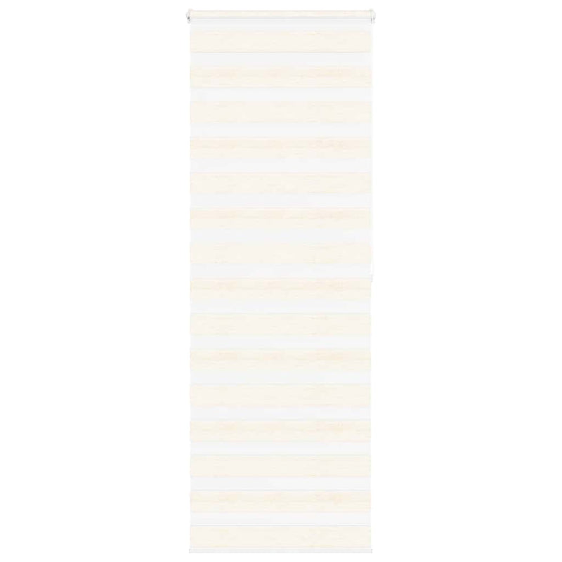 Load image into Gallery viewer, Vidaxl zebra rolgordijn 80x200 cm stofbreedte 75,9 cm marmerbeige