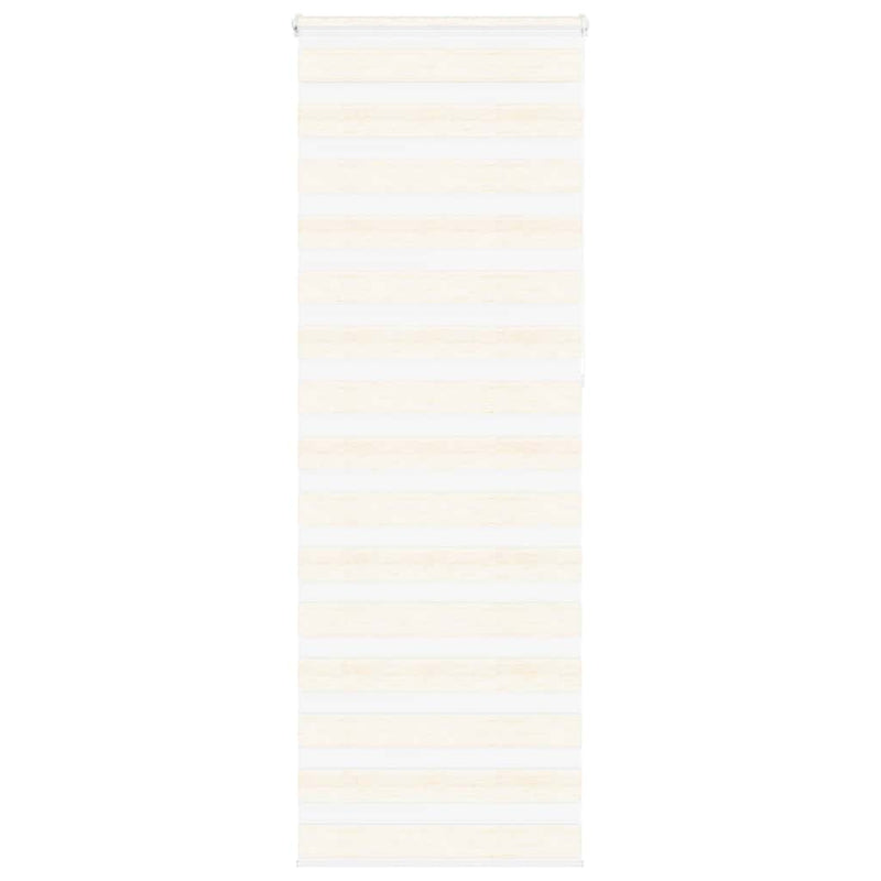 Load image into Gallery viewer, Vidaxl zebra rolgordijn 90x230 cm stofbreedte 85,9 cm marmerbeige