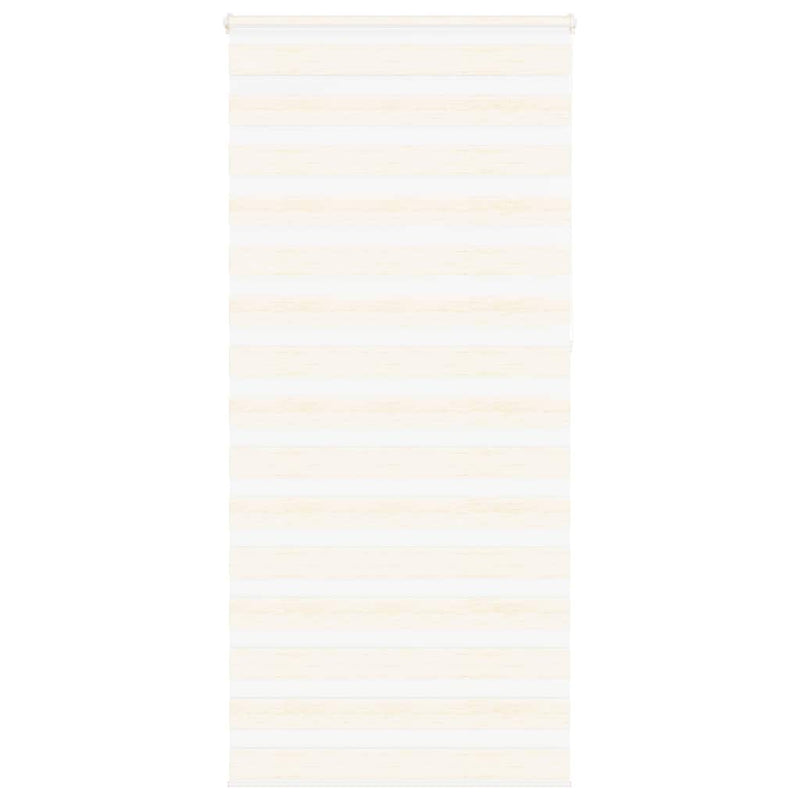 Afbeelding laden in galerijviewer, Vidaxl zebra rolgordijn 100x230 cm stofbreedte 95,9 cm marmerbeige