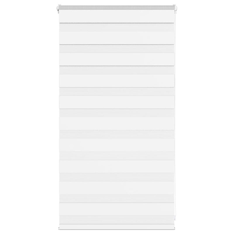 Chargez l'image dans la visionneuse de la galerie, Vidaxl zebra blind 75x100 cm stofbreedte 70,9 cm polyester wit