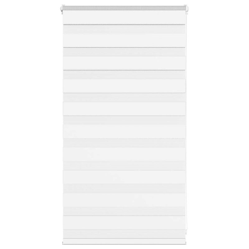 Chargez l'image dans la visionneuse de la galerie, Vidaxl zebra blind 90x100 cm stofbreedte 85,9 cm polyester wit