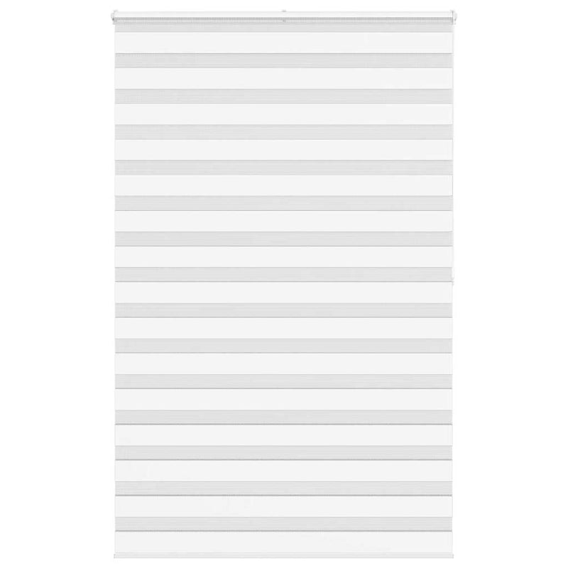 Load image into Gallery viewer, Vidaxl zebra rolgordijn 145x200 cm stofbreedte 140,9cm polyester wit