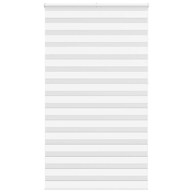 Load image into Gallery viewer, Vidaxl zebra rolgordijn 130x230 cm stofbreedte 125,9cm polyester wit