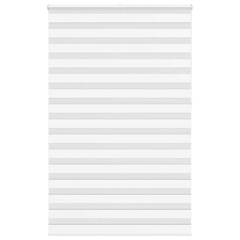 Load image into Gallery viewer, Vidaxl zebra rolgordijn 145x230 cm stofbreedte 140,9cm polyester wit