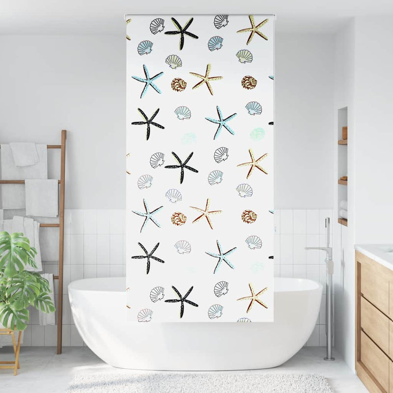 Load image into Gallery viewer, Vidaxl doucherolgordijn 90x240 cm stofbreedte 86 cm
