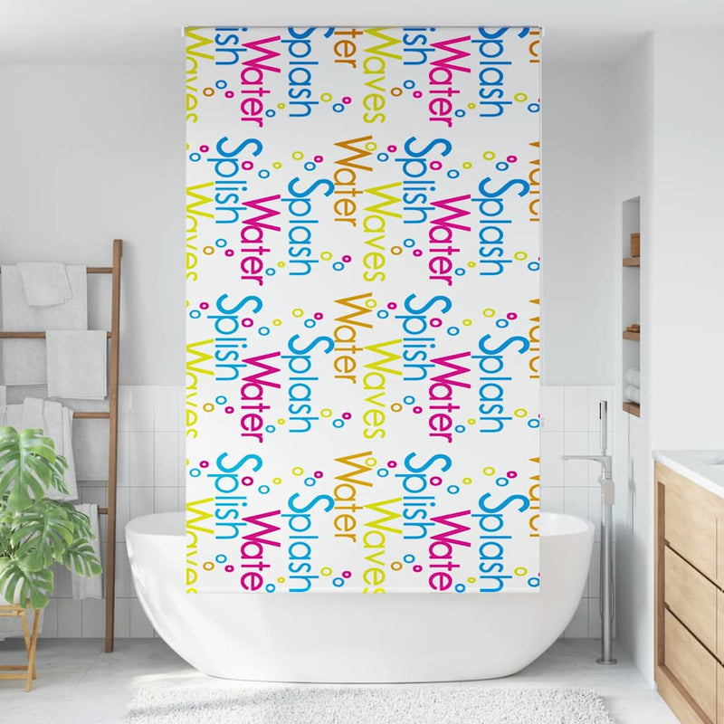 ギャラリービューアに画像をロードする, Vidaxl doucherolgordijn 130x240 cm stofbreedte 126 cm