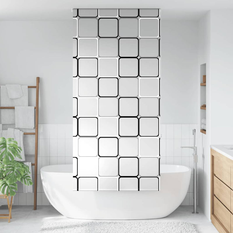 Load image into Gallery viewer, Vidaxl doucherolgordijn 90x240 cm stofbreedte 86 cm