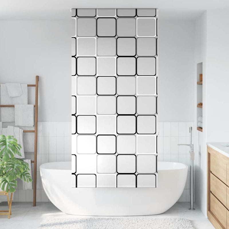 Load image into Gallery viewer, Vidaxl doucherolgordijn 100x240 cm stofbreedte 96 cm
