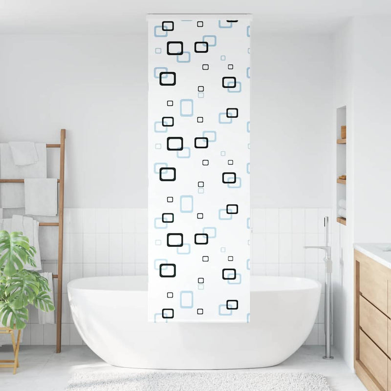 Afbeelding laden in galerijviewer, Vidaxl doucherolgordijn met cassette 80x240 cm stofbreedte 76 cm