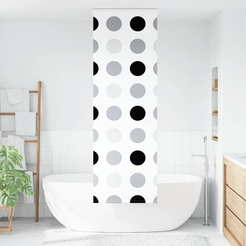 Chargez l'image dans la visionneuse de la galerie, Vidaxl doucherolgordijn met cassette 60x240 cm stofbreedte 56 cm