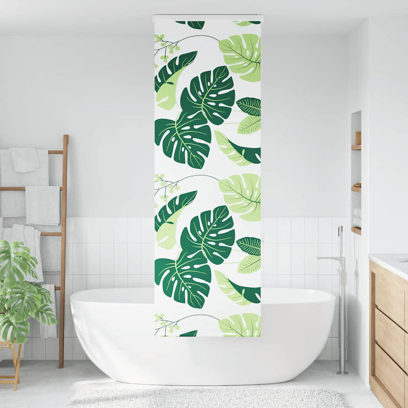 ギャラリービューアに画像をロードする, Vidaxl doucherolgordijn met cassette 80x240 cm stofbreedte 76 cm