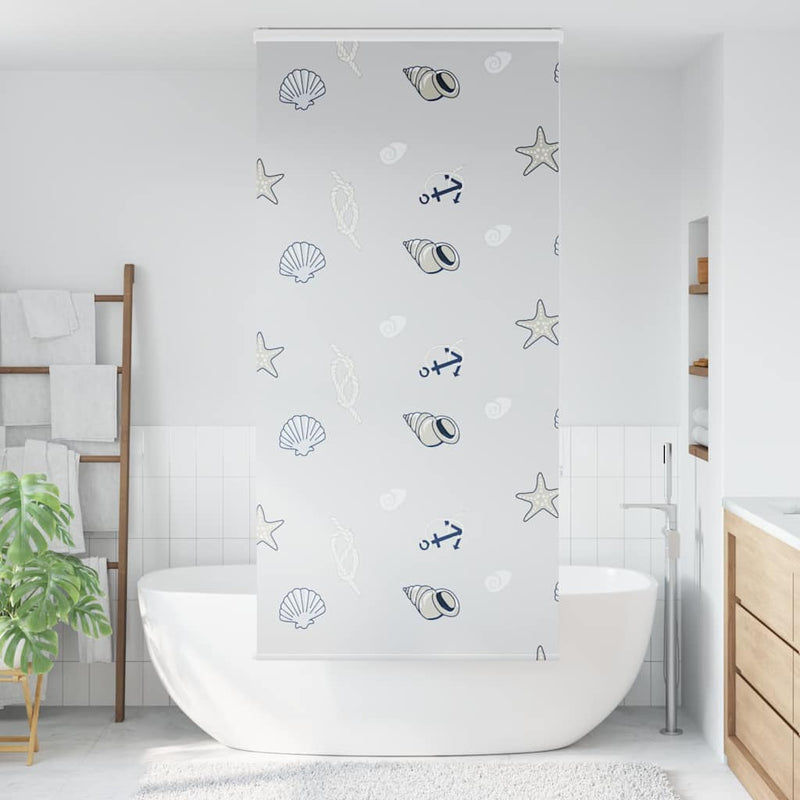 Chargez l'image dans la visionneuse de la galerie, Vidaxl doucherolgordijn met cassette 110x240 cm stofbreedte 106 cm