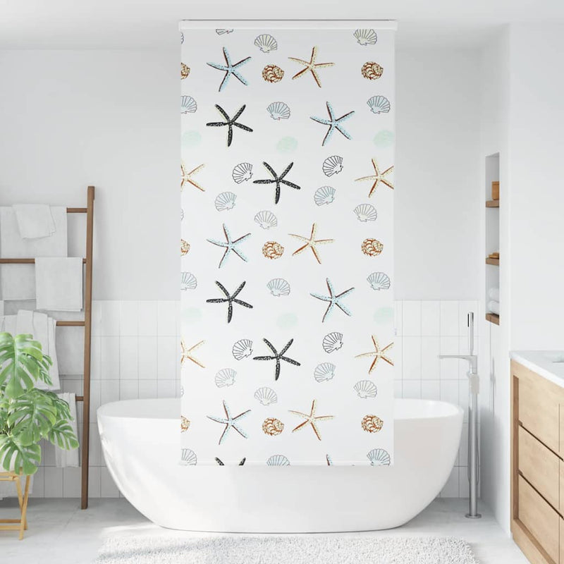 Chargez l'image dans la visionneuse de la galerie, Vidaxl doucherolgordijn met cassette 110x240 cm stofbreedte 106 cm