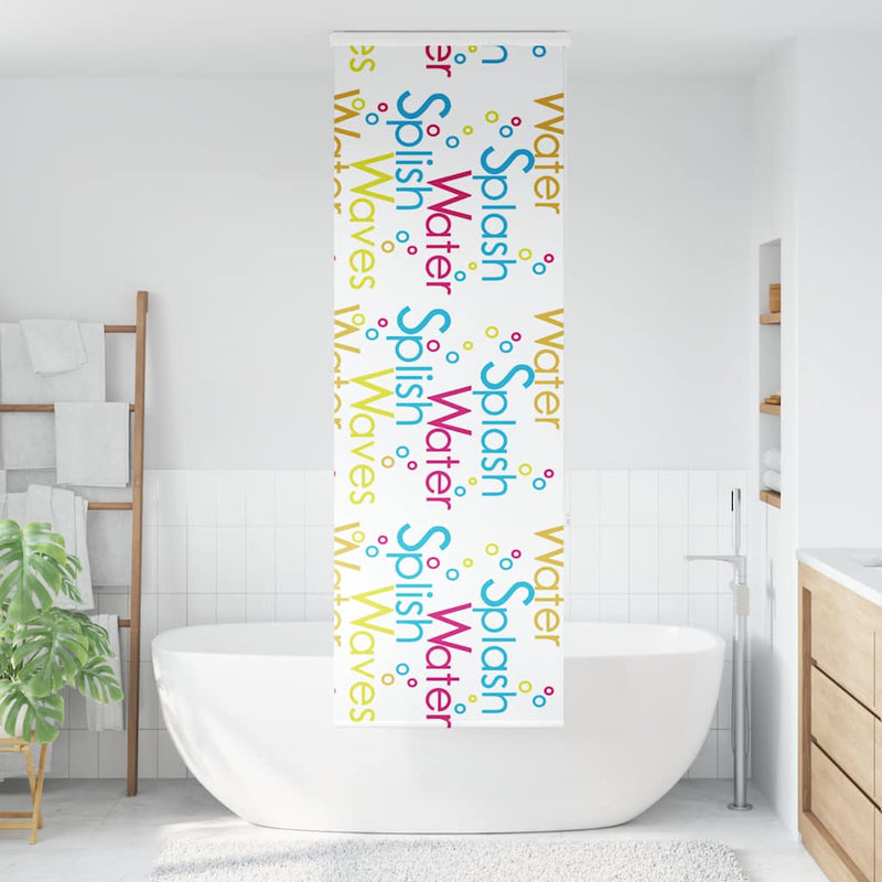 Chargez l'image dans la visionneuse de la galerie, Vidaxl doucherolgordijn met cassette 80x240 cm stofbreedte 76 cm