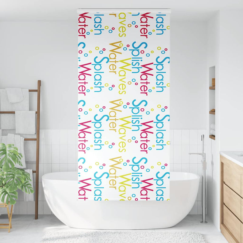 Chargez l'image dans la visionneuse de la galerie, Vidaxl doucherolgordijn met cassette 100x240 cm stofbreedte 96 cm