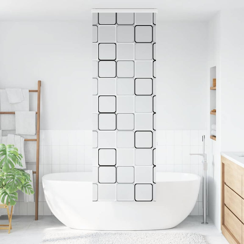 Afbeelding laden in galerijviewer, Vidaxl doucherolgordijn met cassette 70x240 cm stofbreedte 66 cm