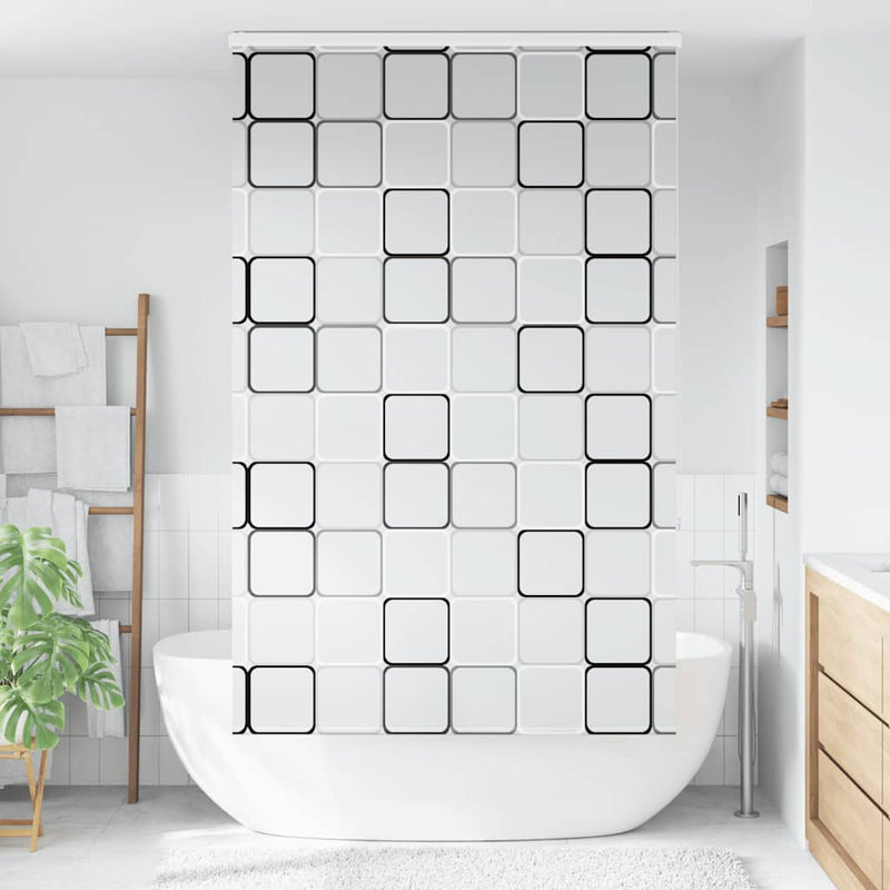 Afbeelding laden in galerijviewer, Vidaxl doucherolgordijn met cassette 120x240 cm stofbreedte 116 cm