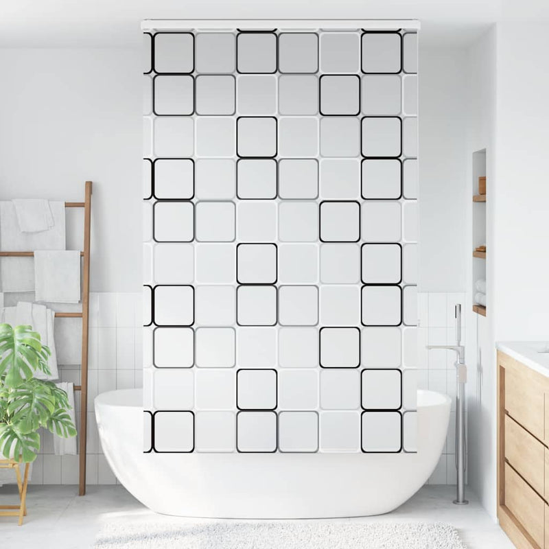 Afbeelding laden in galerijviewer, Vidaxl doucherolgordijn met cassette 140x240 cm stofbreedte 136 cm