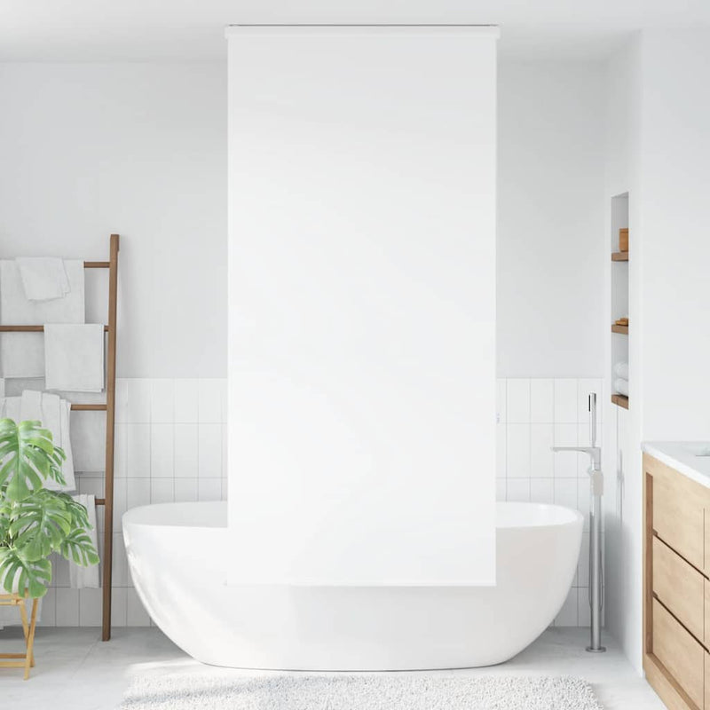 Afbeelding laden in galerijviewer, Vidaxl doucherolgordijn met cassette 100x240 cm stofbreedte 96 cm