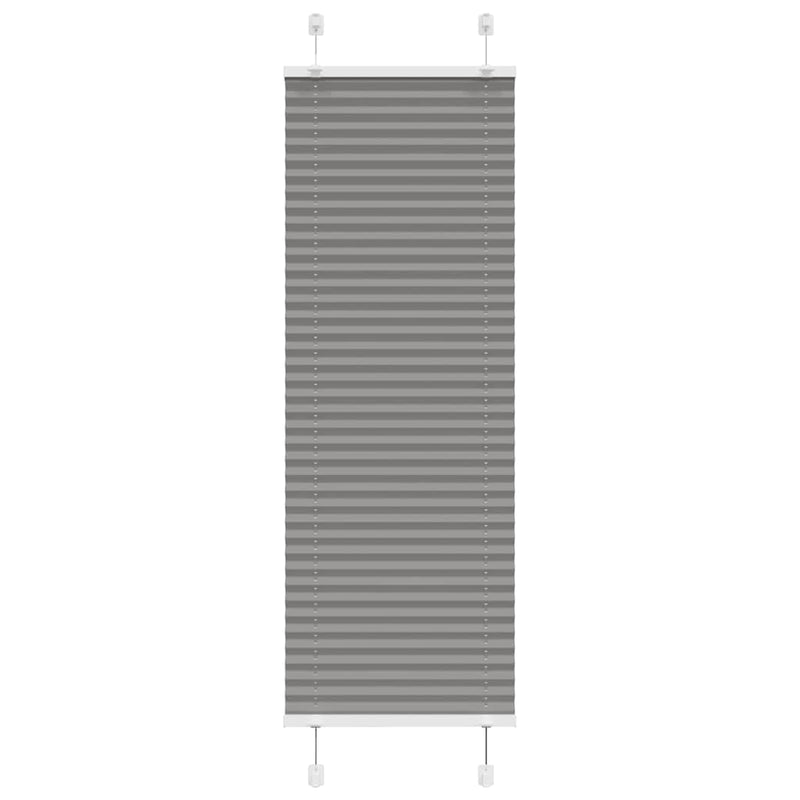 Load image into Gallery viewer, Vidaxl plissé rolgordijn 50x150 cm stofbreedte 49,4 cm antraciet