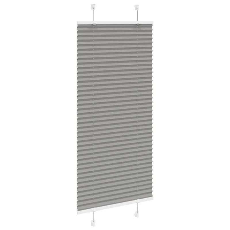 Load image into Gallery viewer, Vidaxl plissé rolgordijn 65x150 cm stofbreedte 64,4 cm antraciet